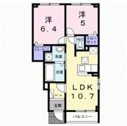 フォレストヒルズBの間取り画像