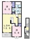 クレリア西伊場の間取り画像