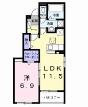 ファインブルク・K Ⅱの間取り画像