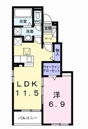 ファインブルク・K Ⅱの間取り画像
