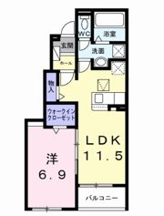 ファインブルク・K Ⅲの間取り画像