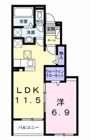 ファインブルク・K Ⅲの間取り画像