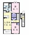 ファインブルク・K Ⅲの間取り画像