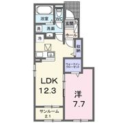 ナトリア ポートの間取り画像