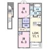 ナトリア ポートの間取り画像