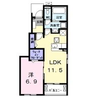 ジュネス・クレアの間取り画像