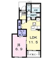 ジュネス・クレアの間取り画像