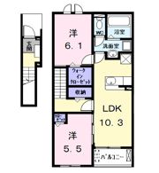 ジュネス・クレアの間取り画像