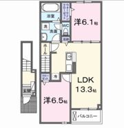 メゾン・ド・ソレイユの間取り画像