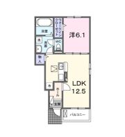 （仮）石田内里町アパートの間取り画像
