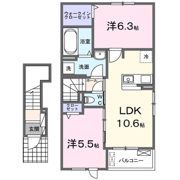 ガーデンハウス リーベ Ⅰの間取り画像