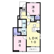 セレスティア ブルーの間取り画像