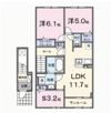 ニューライズハッピーの間取り画像