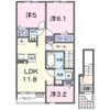 プラッツ・ルーエの間取り画像