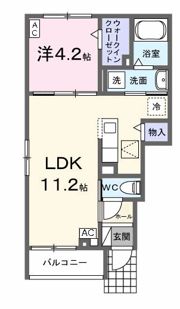 プラシードの間取り画像