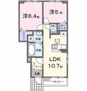 岩切アパート（028443501）の間取り画像