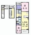 ソレイユ緑ヶ丘の間取り画像
