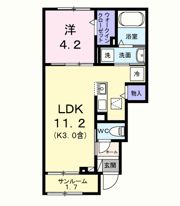 ソフィアツーの間取り画像