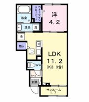 ソフィアツーの間取り画像