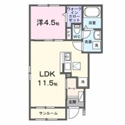 デスティニーBの間取り画像
