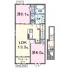 十和田毛馬内アパート Aの間取り画像