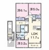 ハレアカラの間取り画像