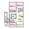 ハレアカラの間取り画像