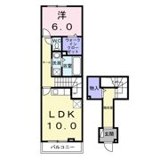 長田3丁目アパートAの間取り画像