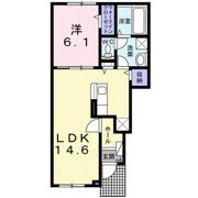 クレイン・静内山手町の間取り画像