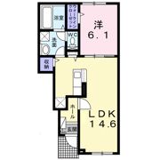 クレイン・静内山手町の間取り画像