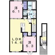 クレイン・静内山手町の間取り画像