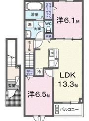 R．N．P レジデンスW Iの間取り画像