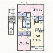 ポミエAの間取り画像