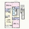 ポミエAの間取り画像