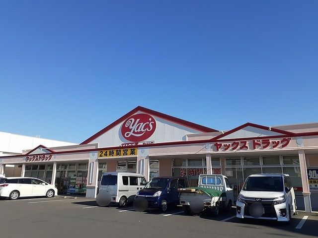 近くのヤックスドラッグ千代田店まで800m(徒歩10分)