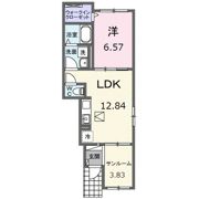 ベルヴィ 安田の間取り画像