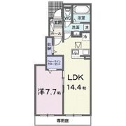 クレイドル下斎田Cの間取り画像