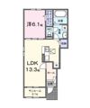 世羅町寺町アパート（028457001）の間取り画像