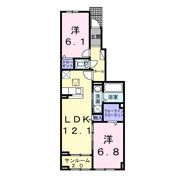 アルバ 涼の間取り画像