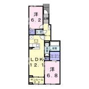 アルバ 涼の間取り画像