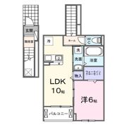 アルバ 涼の間取り画像