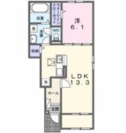 カルム ミーの間取り画像