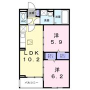 アルストロメリアⅤの間取り画像