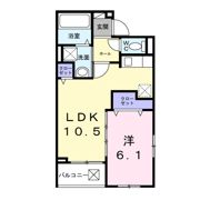 アルストロメリアⅤの間取り画像