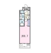 クレール蒼天の間取り画像