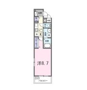 クレール蒼天の間取り画像