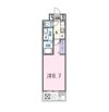 クレール蒼天の間取り画像