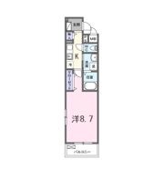クレール蒼天の間取り画像