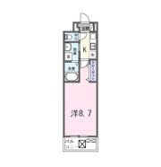 クレール蒼天の間取り画像