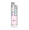 クレール蒼天の間取り画像